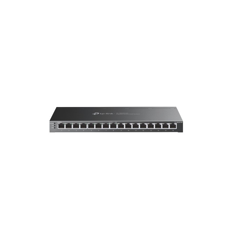 TP-Link TL-SG2016P JetStream 16-Port Gigabit Smart šakotuvas su 8-Port PoE+