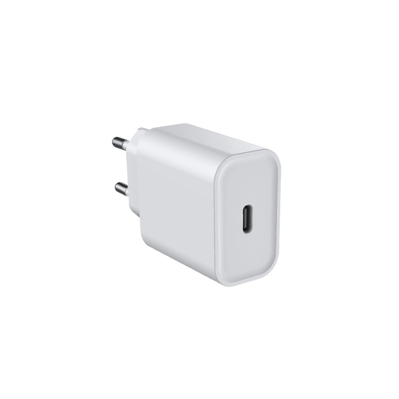EXTRA DIGITAL 20W Įkroviklis USB-C, PD, 220V, EU, Balta