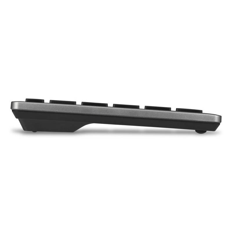 Kensington KB435 EQ Rechargeable Multi-Device Compact Klaviatūra RF+BT, US, Space Grey