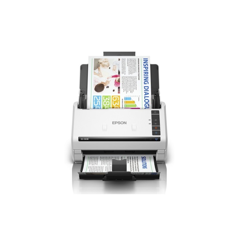 Epson WorkForce DS-530III Skeneris spalvotas A4 40 ppm 600x600 DPI, Duplex, ADF, USB