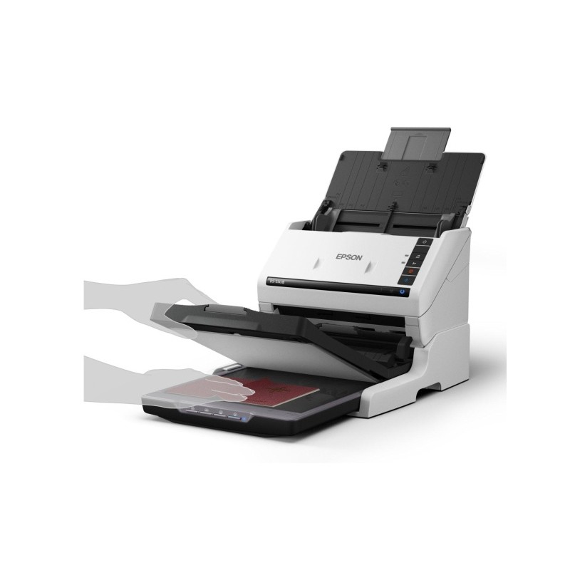 Epson WorkForce DS-530III Skeneris spalvotas A4 40 ppm 600x600 DPI, Duplex, ADF, USB
