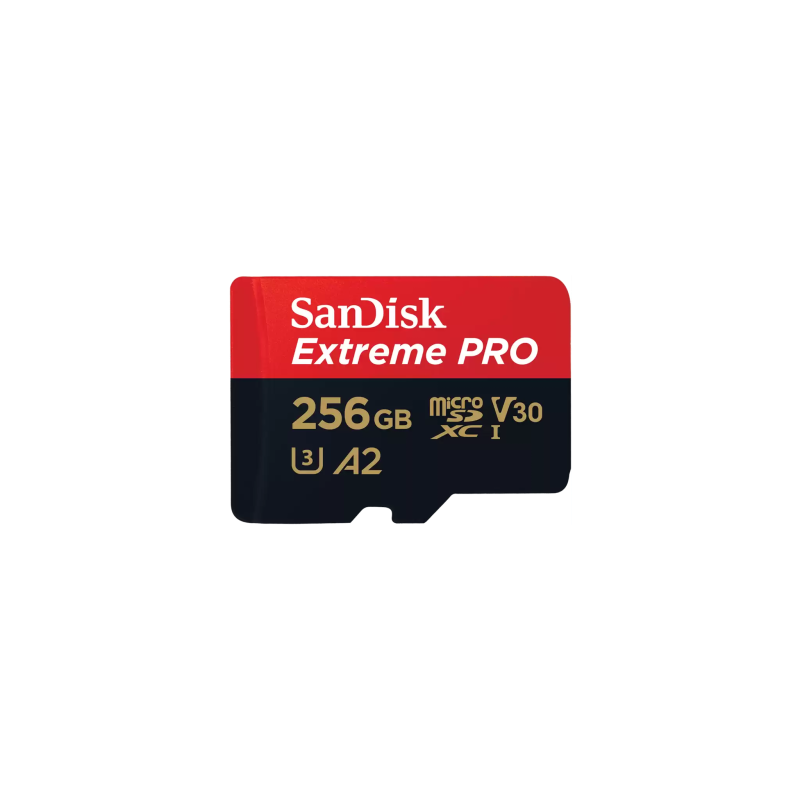 SanDisk Extreme PRO microSDXC Atminties kortelė 256GB UHS-I + SD Adapteris