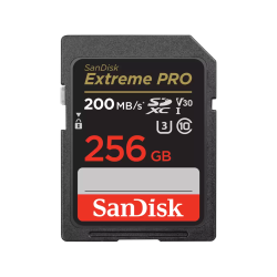 SanDisk Extreme PRO SDXC Atminties kortelė 256GB UHS-I