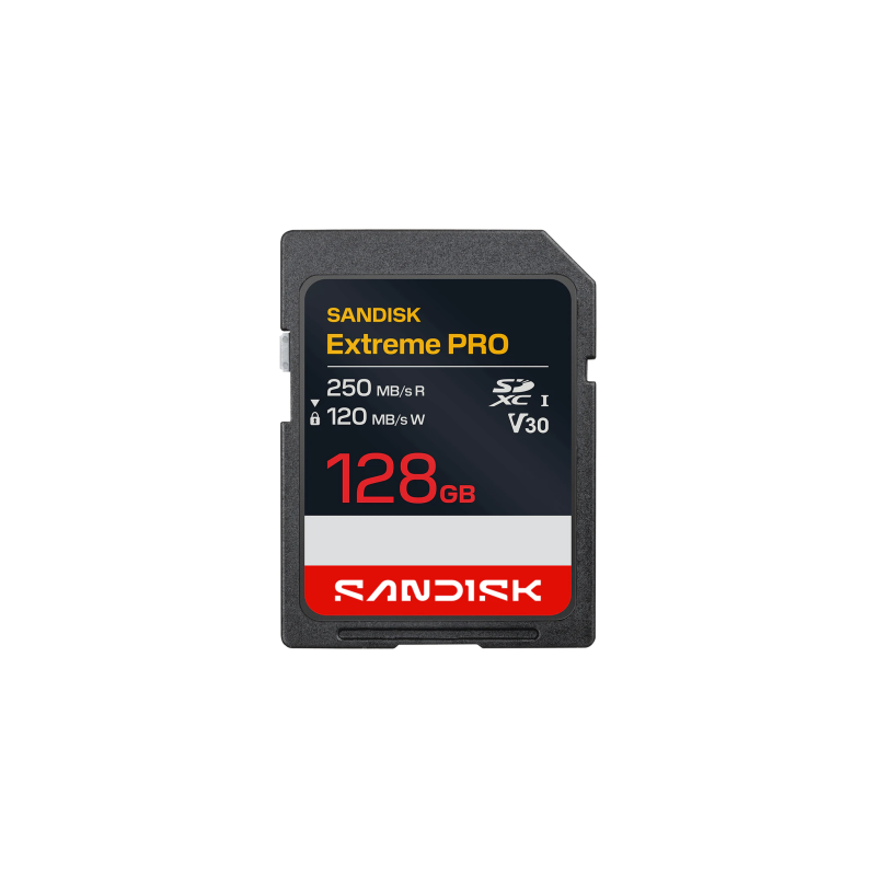 SanDisk Extreme PRO SDXC Atminties kortelė 128GB UHS-I