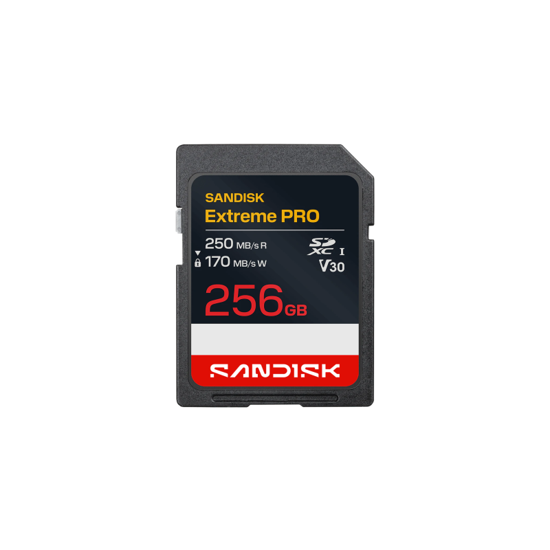 SanDisk Extreme PRO SDXC Atminties kortelė 256GB UHS-I