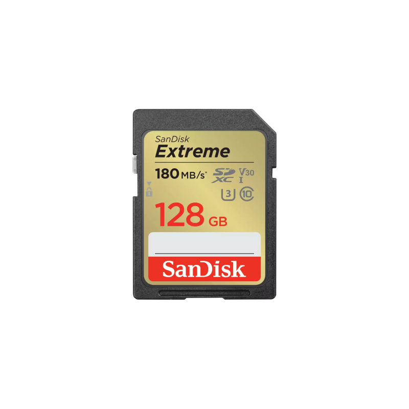 SanDisk Extreme SDXC Atminties kortelė 128GB UHS-I