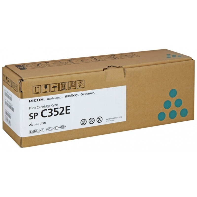 Ricoh SPC352E (408216) Lazerinė kasetė, Žydra