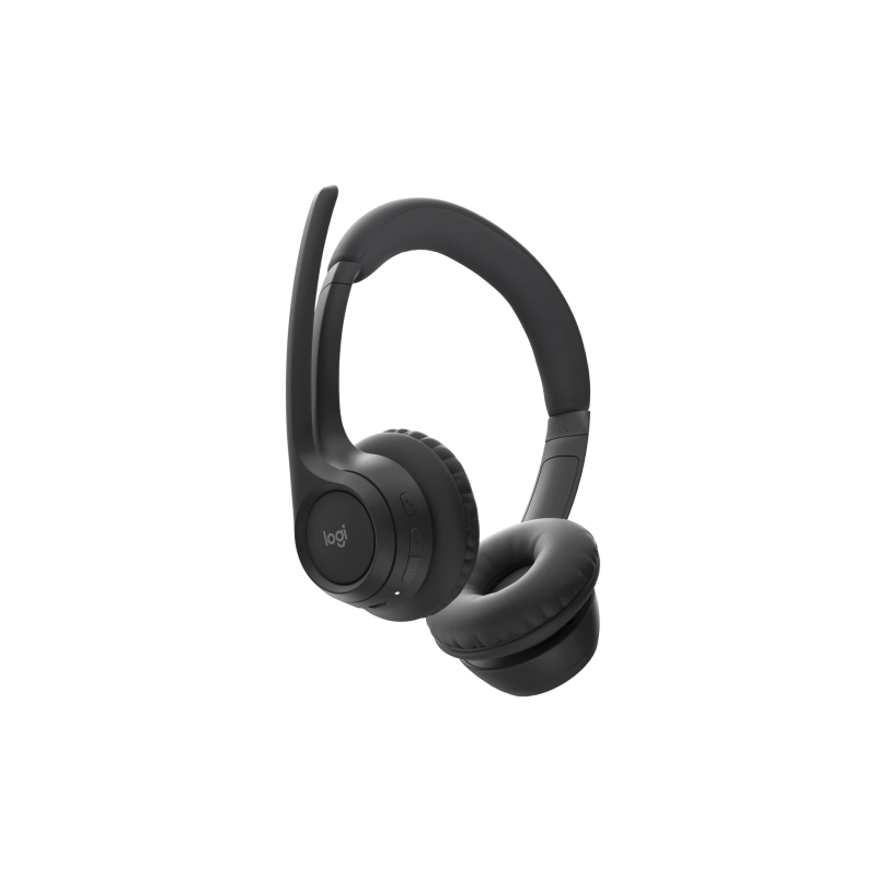 Logitech Zone 305 MS Teams Belaidės ausinės Bluetooth, USB-C receiver, Juoda