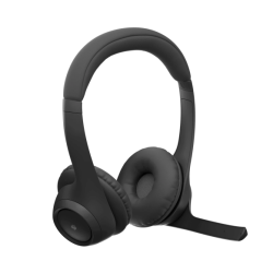 Logitech Zone 305 MS Teams Belaidės ausinės Bluetooth, USB-C receiver, Juoda