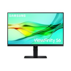 Samsung ViewFinity S6 S60UD Monitorius 24'' IPS QHD 2560x1440, 5 ms, 350 cd/m2, 100 Hz, Juoda