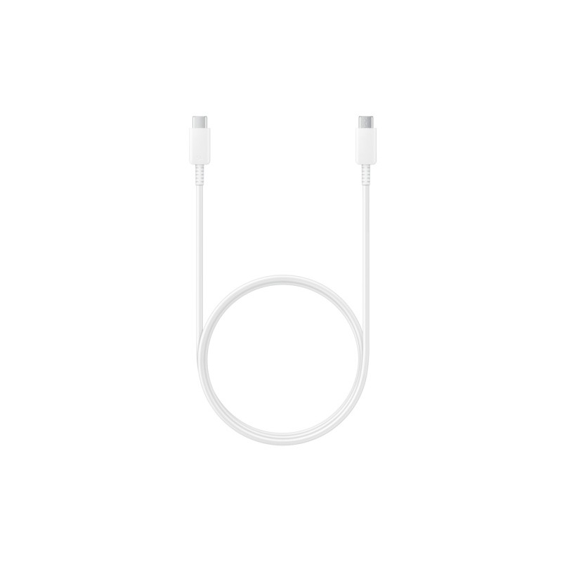 Samsung EP-DN975 USB-C Male į USB-C Male Kabelis (5A) 1m, Balta