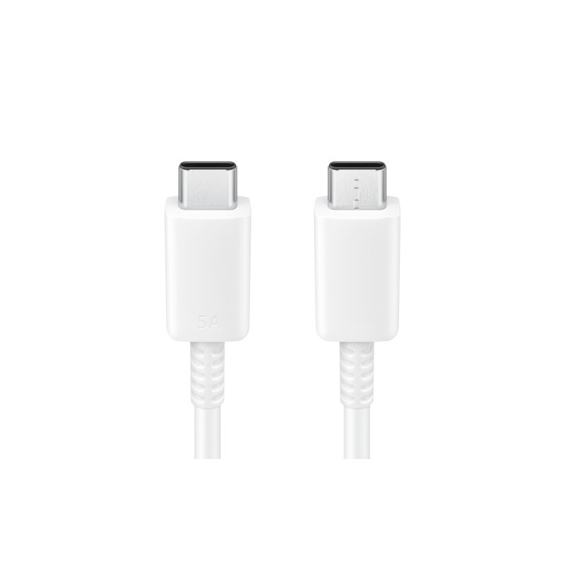 Samsung EP-DN975 USB-C Male į USB-C Male Kabelis (5A) 1m, Balta