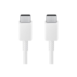 Samsung EP-DX310 USB-C Male į USB-C Male Kabelis (3A) 1.8m, Balta
