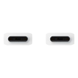 Samsung EP-DX310 USB-C Male į USB-C Male Kabelis (3A) 1.8m, Balta