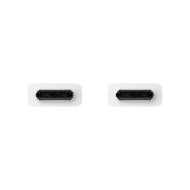 Samsung EP-DX310 USB-C Male į USB-C Male Kabelis (3A) 1.8m, Balta