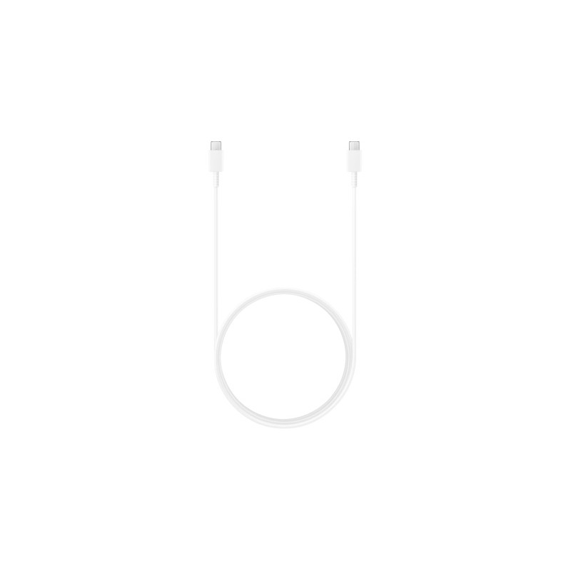 Samsung EP-DX310 USB-C Male į USB-C Male Kabelis (3A) 1.8m, Balta