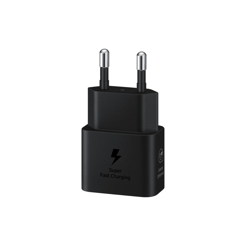 Samsung EP-T2510 25W AC Maitinimo adapteris USB-C + Kabelis USB-C, Juoda