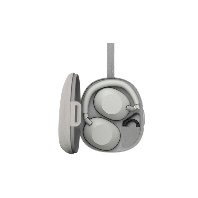 Sony WH-1000XM6 Noise Cancelling Belaidės ausinės BT, Platinum Silver (12 Mėn. garantija) (SPEC)