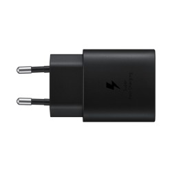 Samsung EP-TA800 Super Fast Charging 25W Įkroviklis USB-C + Kabelis USB-C, Juoda