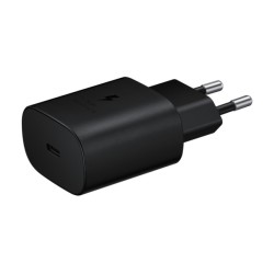 Samsung EP-TA800 Super Fast Charging 25W Įkroviklis USB-C + Kabelis USB-C, Juoda