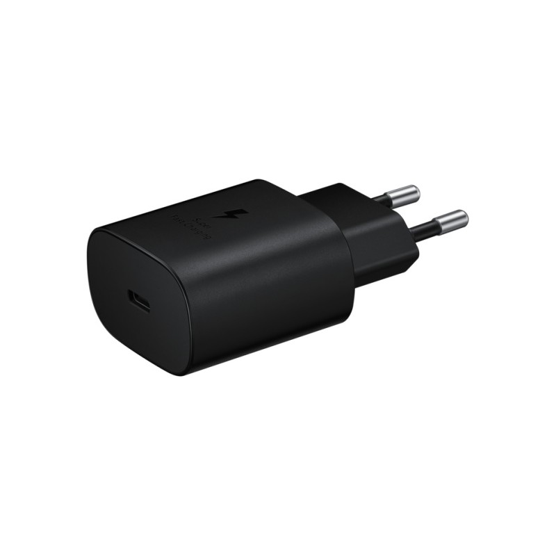 Samsung EP-TA800 Super Fast Charging 25W Įkroviklis USB-C + Kabelis USB-C, Juoda