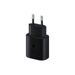 Samsung EP-TA800 Super Fast Charging 25W Įkroviklis USB-C + Kabelis USB-C, Juoda