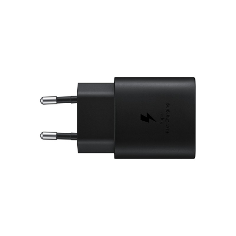 Samsung EP-TA800 Super Fast Charging 25W Įkroviklis USB-C + Kabelis USB-C, Juoda