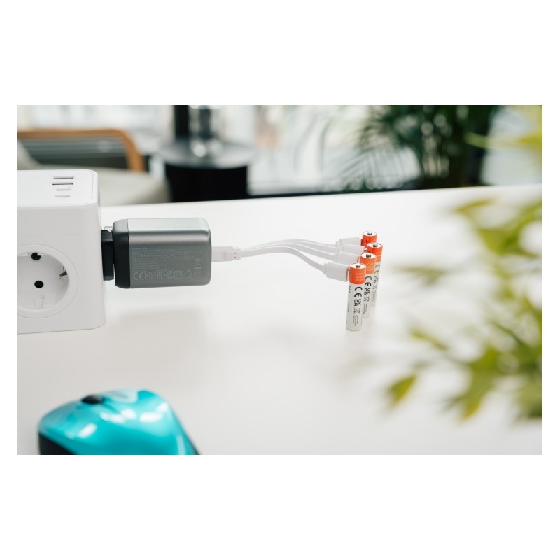 Verbatim 30250 USB-C Įkraunamos baterijos Li-ion AAA 500mAh (4 vnt pakuotėje)