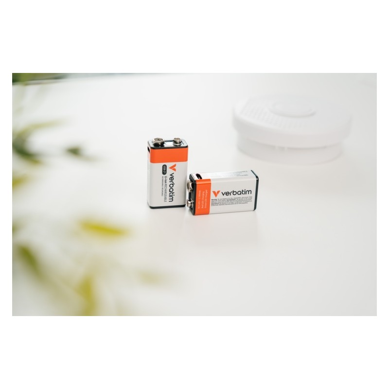 Verbatim 30251 USB-C Įkraunama baterija Li-ion 9V 335mAh (1 vnt pakuotėje)