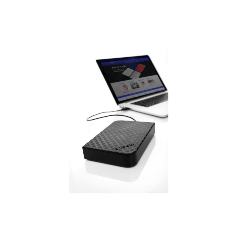 Verbatim 47685 Store 'n' Save SuperSpeed USB 3.0 Išorinis kietasis diskas HDD 4TB, Juoda