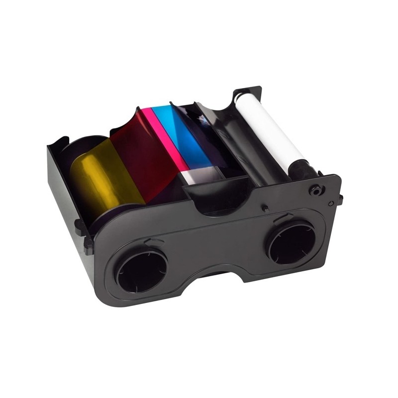 Fargo DTC 4500e (45231) Full-Color Ribbon Cartridge, YMCKOK (600)