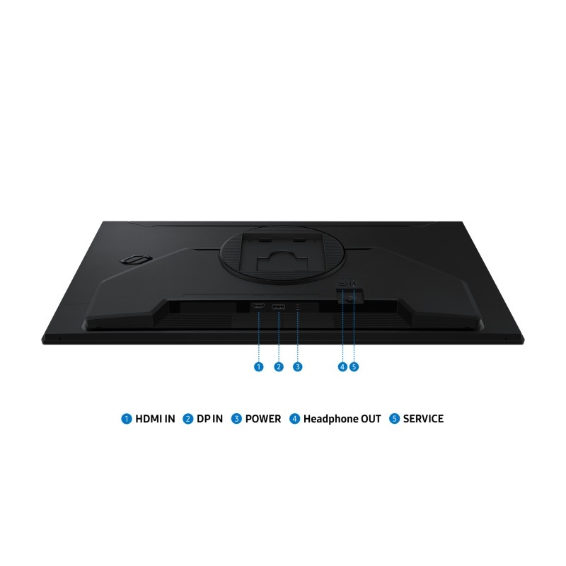 Samsung Odyssey G4 G40H Monitorius 27'' IPS FHD 1920x1080, 1 ms, 300 cd/m2, 300 Hz, Juoda