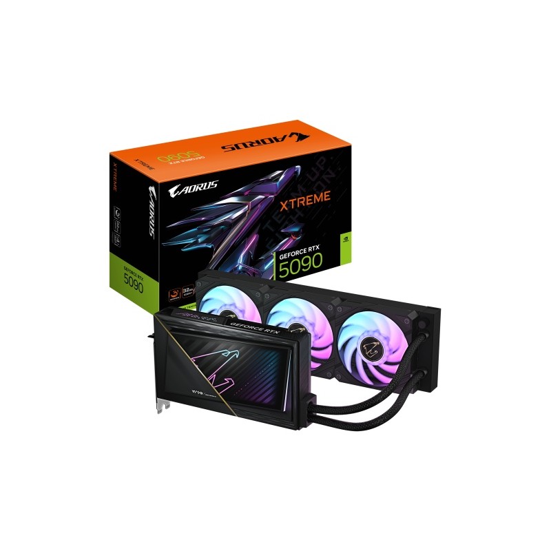 AORUS GeForce RTX 5090 XTREME WATERFORCE 32 GB GDDR7 Vaizdo plokštė