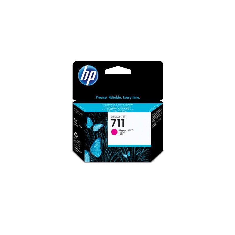 HP 711 (CZ131A) Rašalinė kasetė, Purpurinė (SPEC)