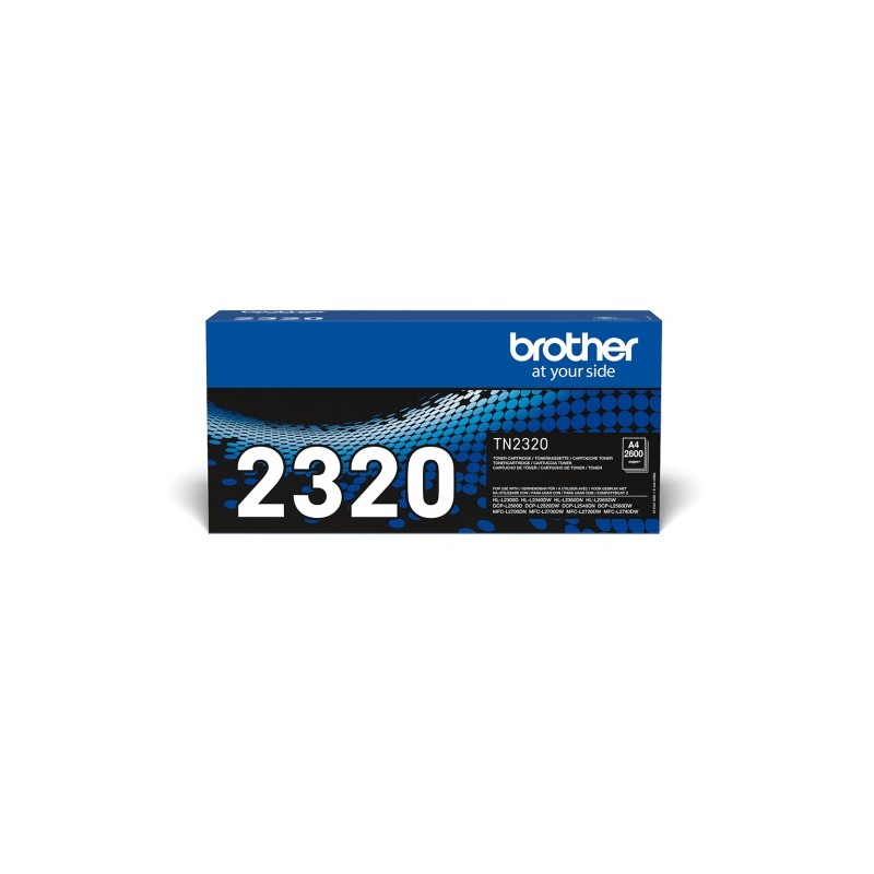 Brother TN-2320 (TN2320) Lazerinė kasetė, Juoda (SPEC)