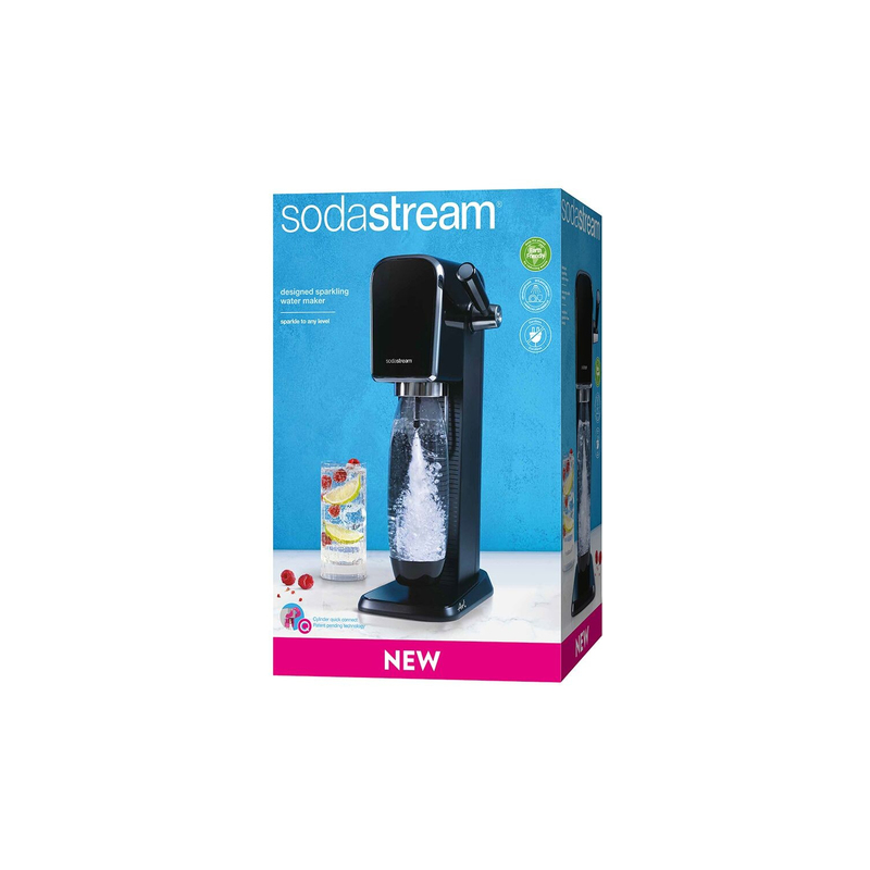 SodaStream ART Gazuoto vandens gaminimo aparatas, Juoda