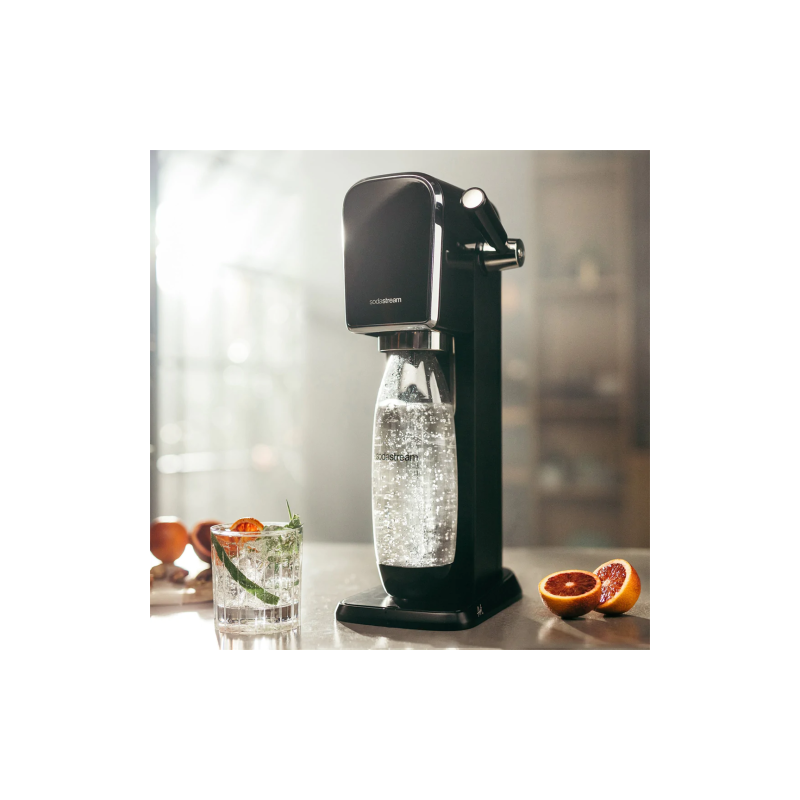 SodaStream ART Gazuoto vandens gaminimo aparatas, Juoda