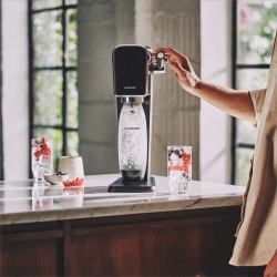 SodaStream ART Gazuoto vandens gaminimo aparatas, Juoda