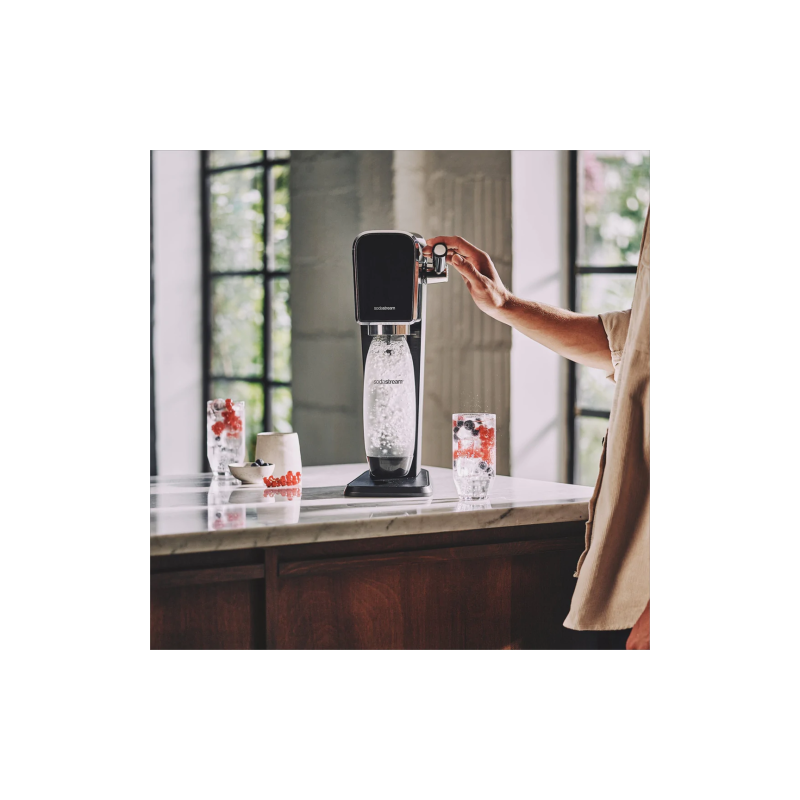 SodaStream ART Gazuoto vandens gaminimo aparatas, Juoda