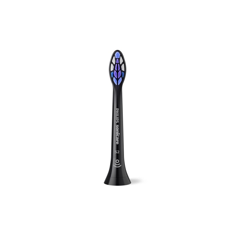 Philips Sonicare S2 Sensitive HX6056/88 Sonic Dantų šepetėlio galvutės, Juoda