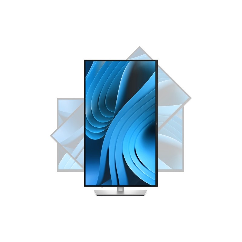 Dell Pro 27 Plus P2725D Monitorius 27'' IPS QHD 2560x1440 8 ms, 350 cd/m2, 100 Hz, Black/Silver