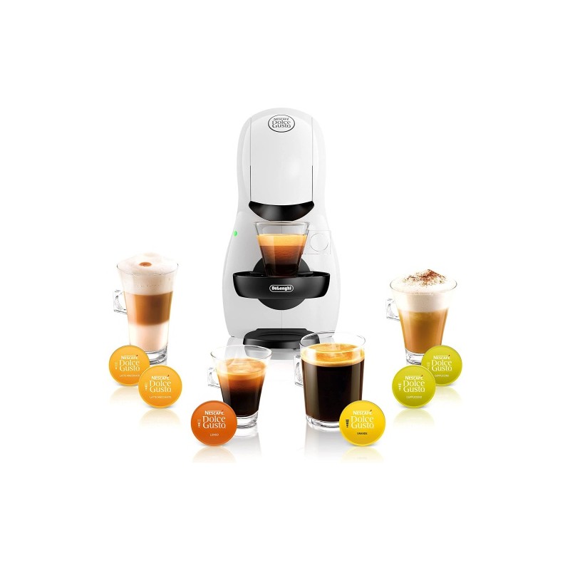 DeLonghi Piccolo XS EDG110.WB Kapsulinis kavos aparatas, Balta