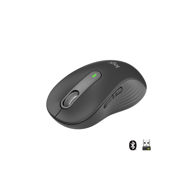 Pelė belaidė Logitech M650, Grafino spalvos