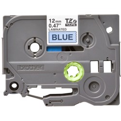Brother TZe-531 (TZE531) Laminuota ženklinimo juostelė, Black on Blue, 12mm 8m