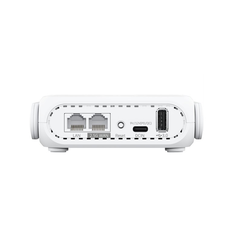 Asus RT-BE58 GO Dual Band Wi-Fi 7, BE3600 Maršrutizatorius, Balta