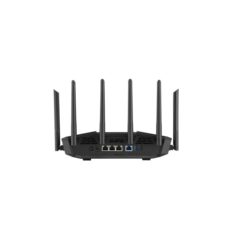Asus TUF Gaming BE9400 Tri Band Wi-Fi 7, BE9400 Maršrutizatorius, Juoda