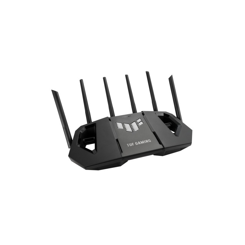 Asus TUF Gaming BE9400 Tri Band Wi-Fi 7, BE9400 Maršrutizatorius, Juoda