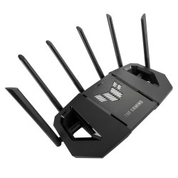 Asus TUF Gaming BE9400 Tri Band Wi-Fi 7, BE9400 Maršrutizatorius, Juoda