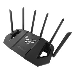 Asus TUF Gaming BE9400 Tri Band Wi-Fi 7, BE9400 Maršrutizatorius, Juoda