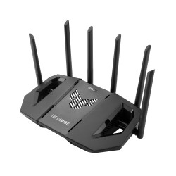 Asus TUF Gaming BE9400 Tri Band Wi-Fi 7, BE9400 Maršrutizatorius, Juoda